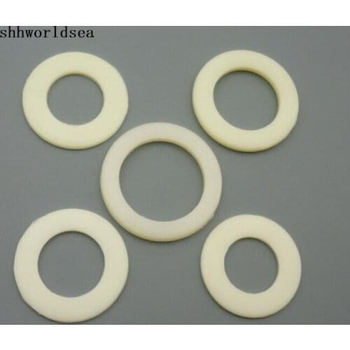 Shhworldsea 100pcs auto clip fasteners oil drain plug gaskets