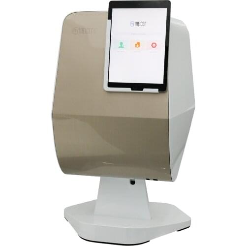 Smart High Frequency Facial Analysis Skin Care Machine Meicet 5 Spectra Mode 3D Skin Analyzer Detect Skin Moisture Acne Analysis