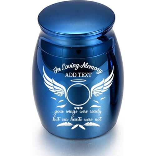 Small Commemorative Cremation Urn, Fashionable Bird And Branch, Ashes Memorial To Commemorate The Death Of a Loved One/Pet