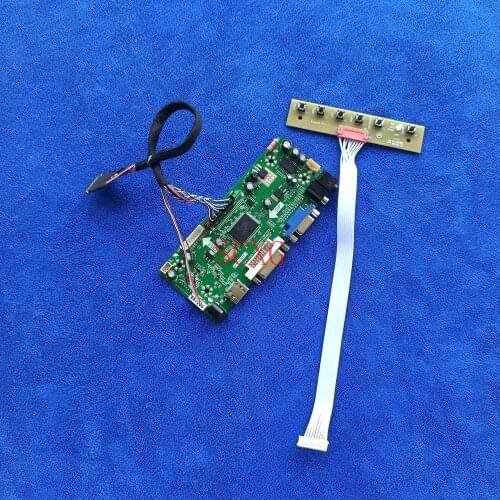 WLED 60Hz HDMI-compatible VGA DVI LCD monitor drive controller board Kit LVDS 40-Pin For HSD101PHW1/HT101HD1 1366*768 M.NT68676