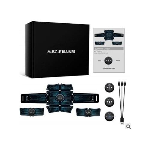 Charging abdominal band EMS Abdominal band fitness equipment Smart abdominal trainer lazy man fitness belt