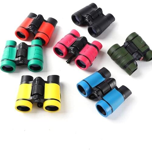 4x30 Children Rubber Binoculars Telescope Maginification For Kids Outdoor Games Boys Toys Gift