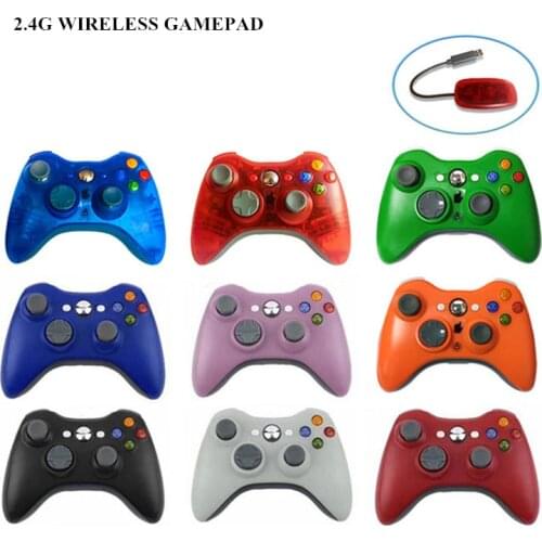 Wireless/Wired Gamepad For Xbox 360 Console for xbox 360 Controller with Receiver For Xbox 360 Game Joystick For ps3 win7/8/10