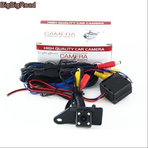 BigBigRoad Car Rear View Reversing backup Camera with Filter / power relay For Mitsubishi ASX 2011 2012 2013-2016 Parking Camera
