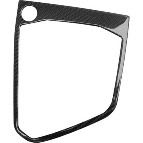 Real Carbon Fiber Center Console Gear Shift Panel Cover Decoration Frame Trim For-Tiguan 2017-2021