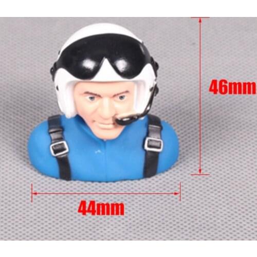 FMS RC Airplane Pilot Figure for 1.1m P-51 / F2G / Critical Mass / NXT / F3A / LED Firefly / 0.98m P39 / 0.8m T28 / 2.2m V Tail