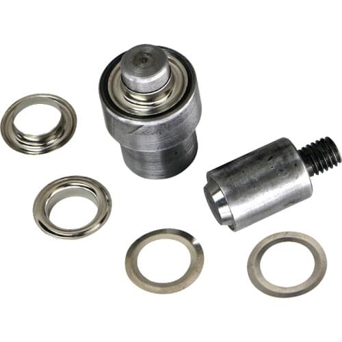 Metal Grommet Eyelets Dies/Mold For Handmade Press Machines Manual Install Tools 4-20mm +100 pcs Silver Grommet Eyelets