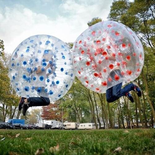 Inflatable PVC Bumper Ball Body Zorbing Ball Zorb Bubble Soccer for Park Party Beach BBQ Picnic Outdoor Kids Children Adult Toy