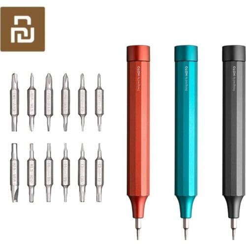 Newest HOTO Fine Repair Screwdriver Portable Household Tools 24 in1 S2 Steel Bit Small Things Precision Repair