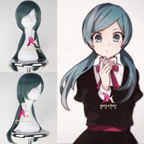 YUZURIHA INORI Japanese Anime Guilty Crown (GC) Ren'ai Saiban Cosplay Wig Halloween Party Stage Play Long Hair+wig cap