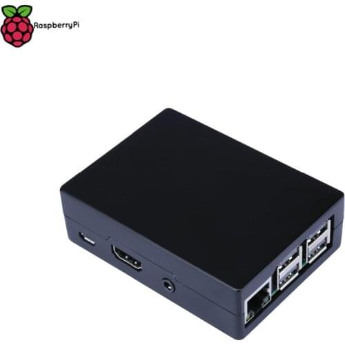 Raspberry Pi 3 Model B+ Aluminum Black Silver Case RPI 3B Plus Metal Enclosure Silver Box Compatible with RPi 3 Model B