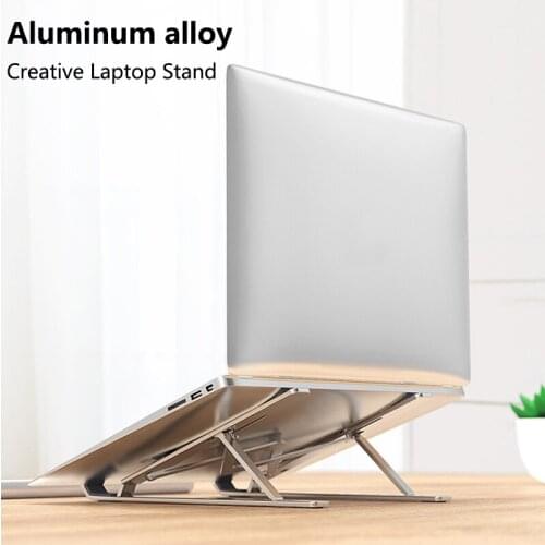 Foldable Laptop Stand Adjustable Notebook Stand Portable Laptop Holder Tablet Phone Stand Computer Support For MacBook Air Pro