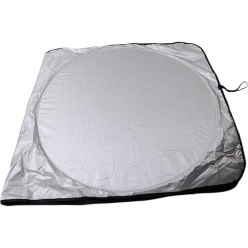 Car-Styling Folding Jumbo Front Rear Car Window Sun Shade Auto Visor Windshield Block Cover Sunshade