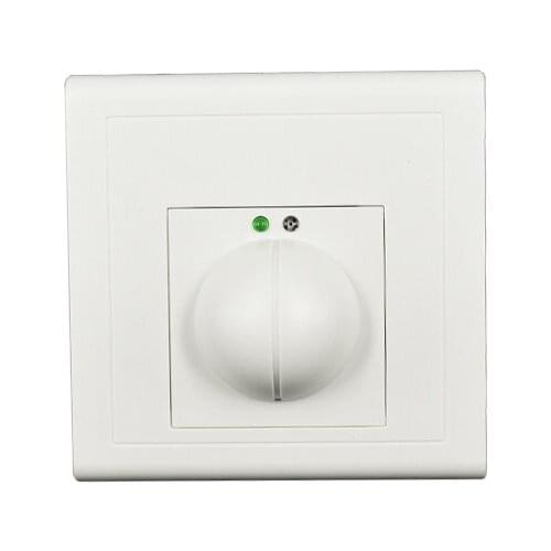 Led microwave radar sensor switch intelligent body light light control delay distance adjustable 86 type stairway