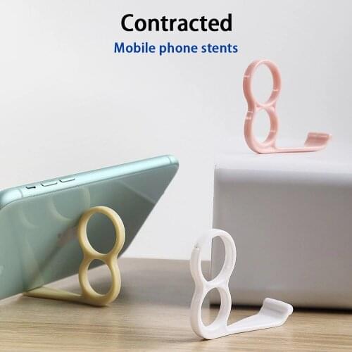 Universal Mobile Phone Holder Desktop Simple Holder Phone Creative Multifunctional Phone Accessories