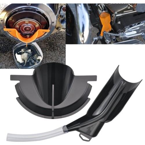 Primary Oil Fill Funnel Oil Filter Cover Multipurpose Universal For Harley Touring Dyna Softail Cafe Racer Honda KTM Bobber