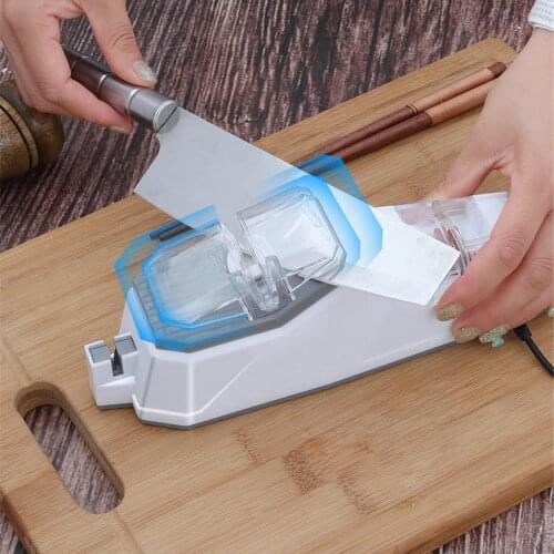 USB Electric Knife Sharpener Adjustable Sharpening Machine Sharpener for Knives Scissor Sharpening Grinding Blade Kitchen Tools