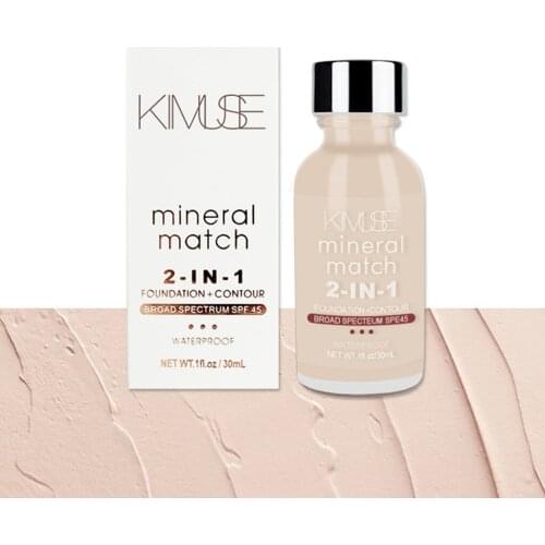 MagiDeal Waterproof Liquid Foundation Conceal Moisturizing Face Cream Primer - 3 Colors to Choose