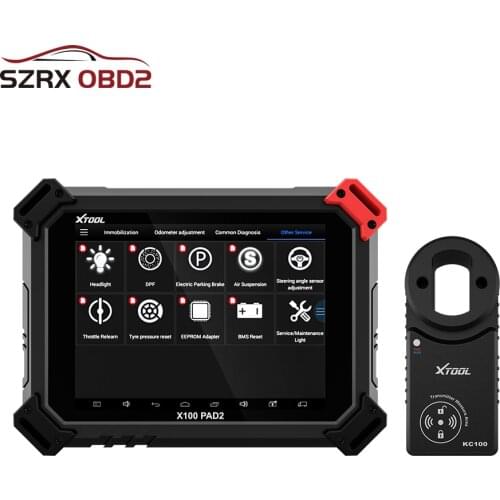 XTOOL X100 PAD2 PRO Auto Key Programmer OBD2 Car Diagnostic Tool Odometer Adjustment For Audi 4th 5th Professional Immobilizer