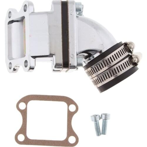 1 Set Motorcycle Engine Air Inlet Manifold Intake Boot Assy Set For Yamaha Jog50 Scooter Alloy Corrosion Resistant