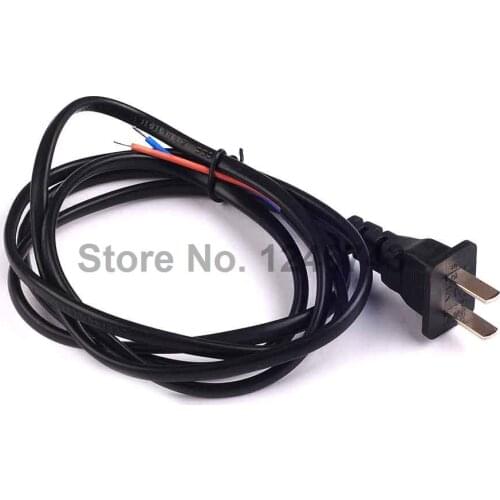 1PCS Power Cable 1.5m Single Head 2 core Power Cable (not USB Power Cable)
