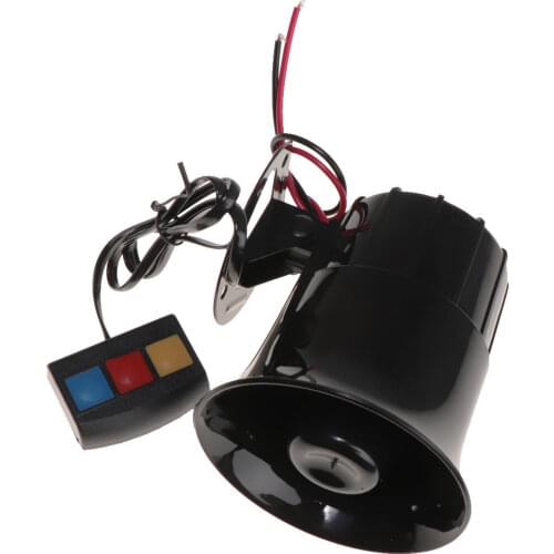 12V 30W Super Loud Sound Car Motorcycle Boats Three Tone Siren Alarm Horn