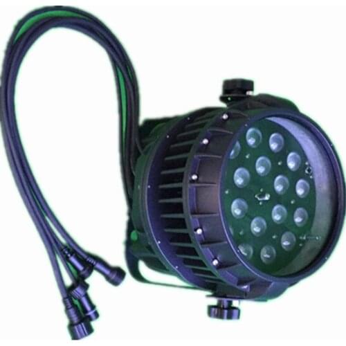 18x10W 4 in 1 rgbw waterproof led par light aluminum housing outdoor led par can lighting led wash dj lighting par 64 led lights