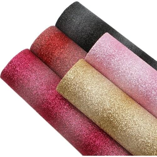 David accessories 20*33cm fine glitter ink dot gradual change synthetic leather For DIY Hair Bows Earring Home Textile,1Yc13057