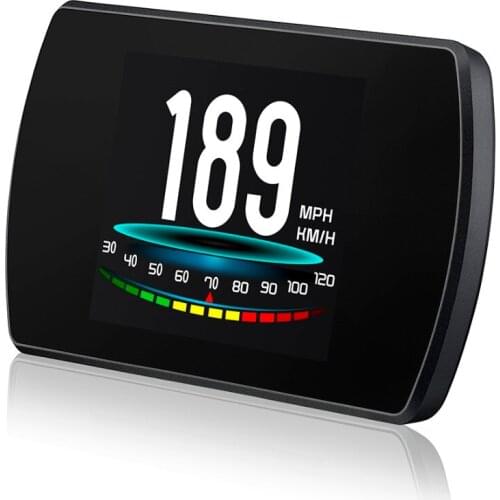 4.3'' TFT LCD OBD2 Head Up Display On-board Computer Car Speedometer HUD Windshield Overspeed Warning Protector Diagnostic Tool