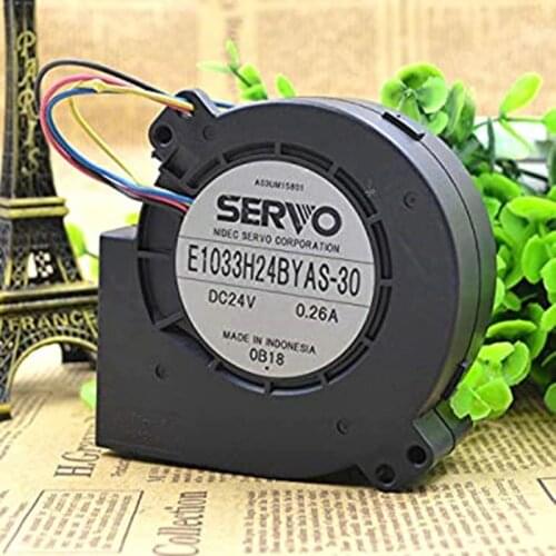 E1033h24byas-30 9CM 9733 24V 0.26a Fan 6months Warranty