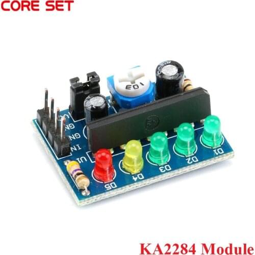 10Pcs KA2284 Power Level Indicator Battery Indicator Pro Audio lndicator Module 5 LED Controller AC DC Signal Pcb Board 3.5V-12V