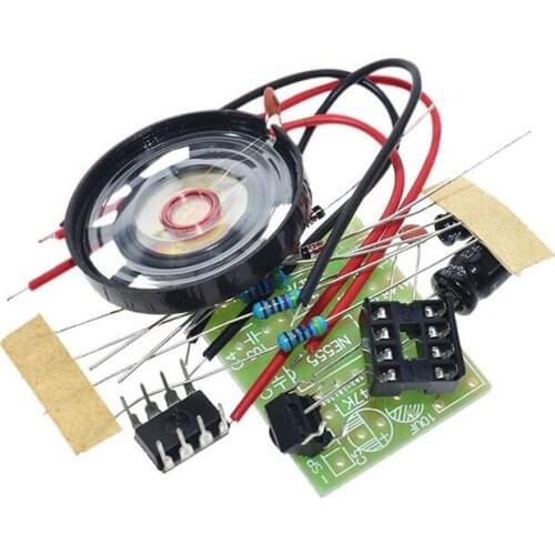 NE555 Doorbell Suite Electronic Production Doorbell Suite DIY Kit Ding dong doorbell PCB welding laboratory