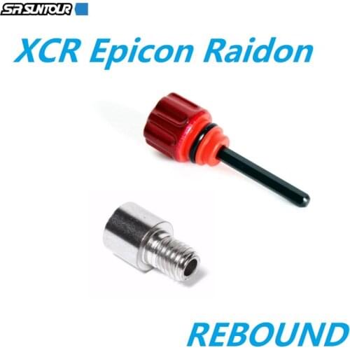 Sr Suntour XCR Raidon Epixon Front Fork Rebound Dial Fixing Bolt MTB Mountain Bike Fork Repair parts
