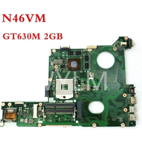 N46VM GT630M 2GB mainboard For ASUS N46V N46VM N46VZ N46VB N46VJ laptop motherboard 60-N8IMB1400 100% Tested