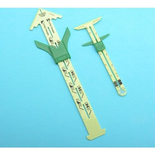 Multifunctional Patchwork Ruler Plastic 5-In-1 Patchwork Sewing Tool Tailor Ruler For Home DIY Use TJ4307