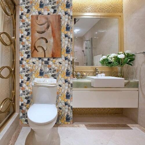 SA-1014 mixed 45*100cm color masonry wall wallpaper bedroom cabinet student decoration with adhesive wall sticker