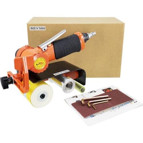 Pneumatic Air belt sander, 60x260mm air sanding machine air polisher grinder for rust removing deburring