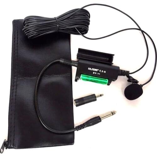 Professional Musical Instruments Condenser Lavalier Microphone Lapel Tie Clip Mic For Guitar Voice Amplifier Speaker Mixer Audio