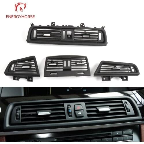 Car Front Row Center/Left/Right/Rear Side Air Conditioner Air Vent Grille A/C Wind Outlet Panel Cover For BMW 5 Series F10 F11