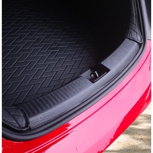 1pc PU for Volkswagen Beetle 2012-2018 Rear tailbox guard plate Protective sticker