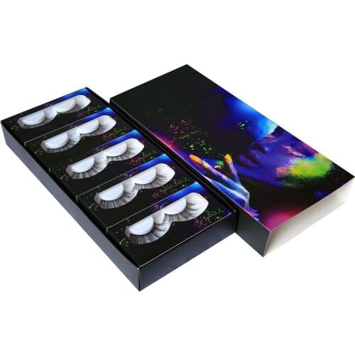 10 Pairs 3D False Eyelashes Set Makeup Eyelashes Soft Thick Natural Long Dramatic Volume 5D Mink Lash Suit For Dropshipping