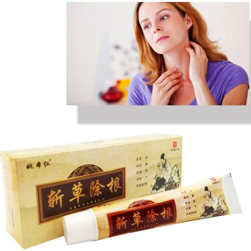 100% Natural Herbal Cream For Allergies Dermatitis Eczema Pruritus Psoriasis Ointment Skin External Use Balm Anti-itch Plaster
