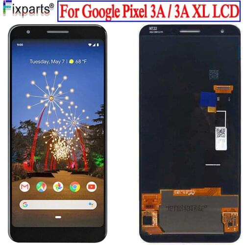 100% Tested For Google Pixel 3A XL LCD Display Screen Touch Digitized Assembly Replacement For Google 3A XL Pixel G020F LCD