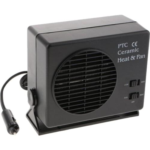 12v 300W Car Fan Heater Defroster Portable Demister Deicer Windshield