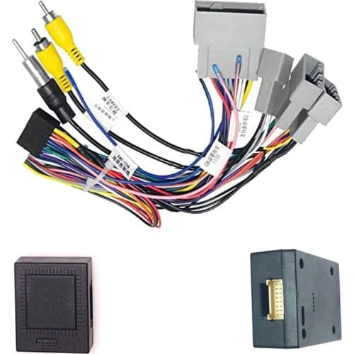 16Pin Car Radio Stereo Wire Harness Adapter CD Player Canbus Box For Honda XR-V Vezel Jade FITit