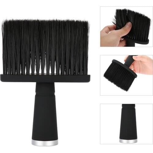2Type Before Tattooing Hair Cutting Cleaning Brush Neck Duster Soft Hair Brush for Barber Salon Oil Head Styling Tatto Accessory