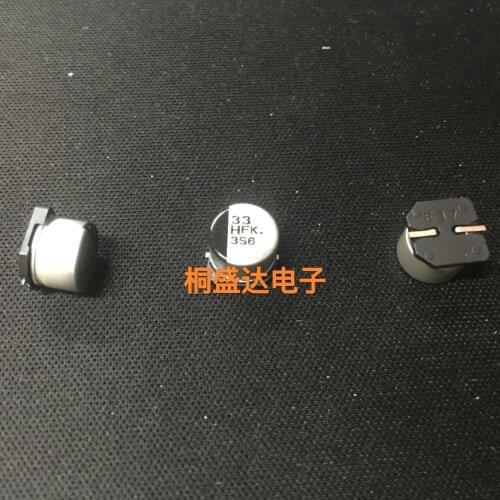 20pcs 50v 33uf EEEFK1H330P patch capacitance volume 8x6.2 fk-series high frequency low resistance