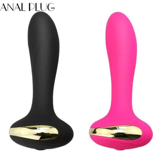 ANAL PLUG 10 Modes Male Prostate Massager Anal Plug G-spot Butt Plug Vibrator Smart Charging Warm Vibrator