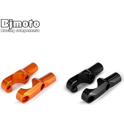 BJMOTO For 790 Adventure R/S 2019 2020 Motorcycle Handlebar Master Cylinder Mirror Adapter 790 790 Adv