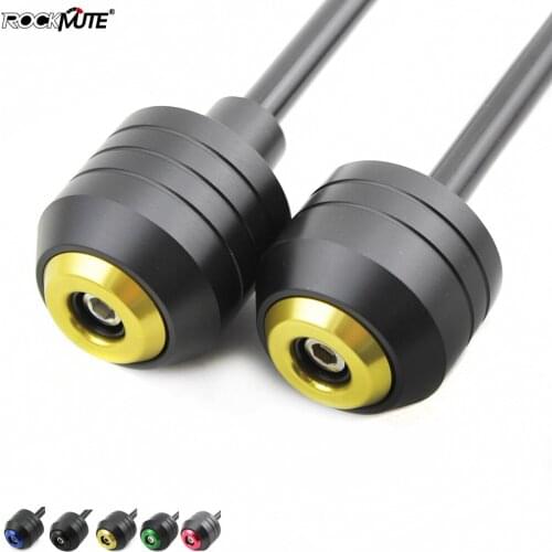 For SUZUKI GSX-R1000 2001-2002 Front Rear Axle Fork Crash Sliders Motorcycle Wheel Falling Protector Pad